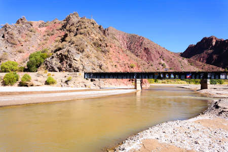 Bolivian canyon near Tupiza,Bolivia.El Angosto,Duende canyon.Bolivian landscapeのeditorial素材