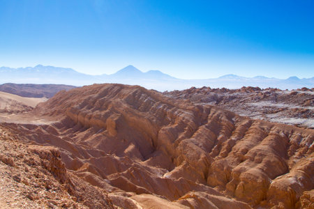 Bolivian mountains landscape,Bolivia.Andean plateau viewの写真素材