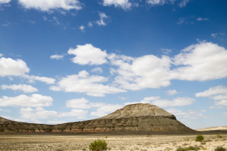 Beautiful Mangystau landscape, Ustyurt natural reserve, Kazakhstan. Central asia travelの写真素材
