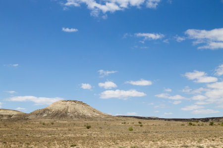 Beautiful Mangystau landscape, Ustyurt natural reserve, Kazakhstan. Central Asia travelの写真素材