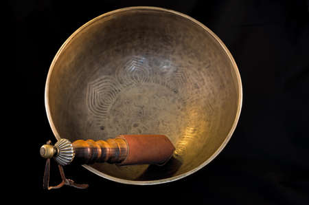 Bell used during buddhist prayers and also in alternative medicine