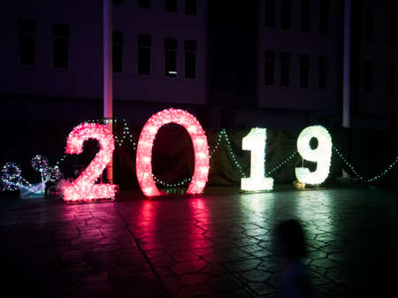 Amazing light festival.の写真素材
