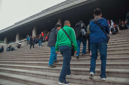 WUHAN,CHINA - April 4, 2019 - The Hubei Provincial Museum is one of the best known museums in China,...