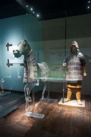 WUHAN,CHINA - April 4, 2019 - The Hubei Provincial Museum is one of the best known museums in China, with a large amount of state-level historic and cultural relics, established in 1953.のeditorial素材