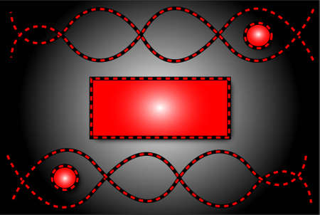 backgrounf with  frame, vectorのイラスト素材