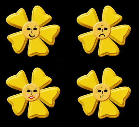 smiles, facesの写真素材