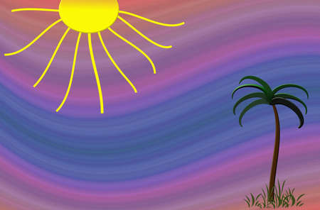 summer backgroundの写真素材