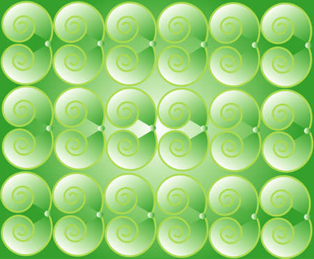 Green spirals backgroundのイラスト素材