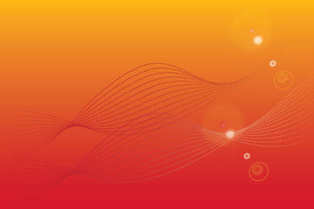 Abstract red wavy background for your web. The wavy motif is inclined in vector format and jpg.のイラスト素材