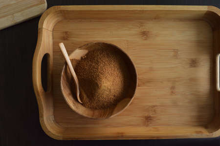 Brown Sugar on Bowl with Background