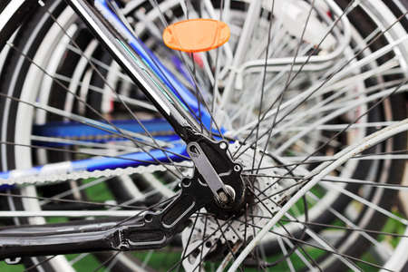 Bicycle weelの写真素材