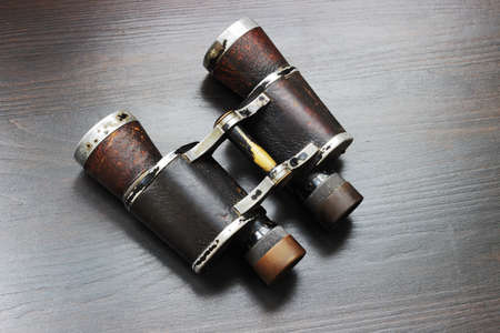 Old field binocularsの写真素材