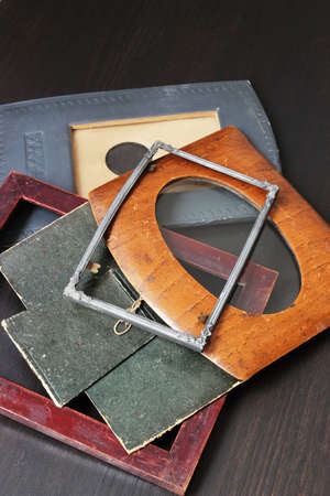 Vintage photo framesの写真素材