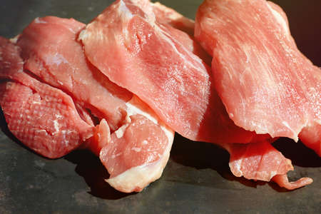 Raw porkの写真素材