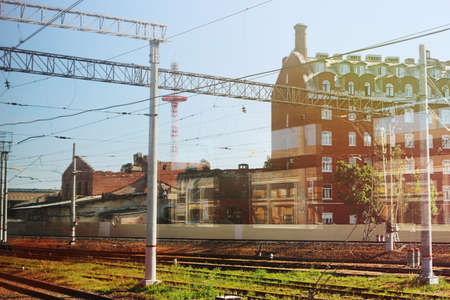The view from the train window