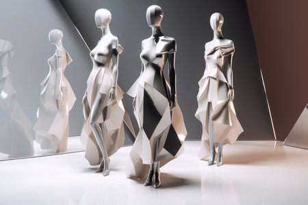 Fashion style at all times. Generative AI technologyの素材