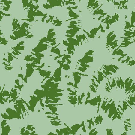 Seamless abstract pattern in the form of green cracks, scratches, on a light green background. Craquelure. Great for decorating fabrics, textiles, gift wrapping design, any printed materials.のイラスト素材