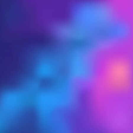 Bright blurred background with violet-purple, blue and orchid transitions. Great as a background for a poster, web pages, gift wrapping design, any printed materials, advertising, or other design.のイラスト素材