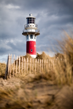 Lighthouse in Nieuwpoort  Belgium の写真素材