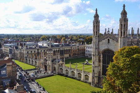 View of Cambridgeのeditorial素材