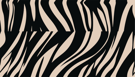 Abstract exotic minimal striped pattern. collage contemporary print. Fashionable template for design. modern ethnic styleのイラスト素材