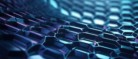 3D Abstract High Tech Background for presentation design. Suit for business, corporate, institution, party, festive, seminar, and talksの素材