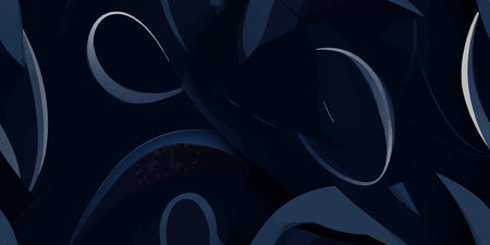 Modern elegant dark blue abstract pattern. fashionable template for designのイラスト素材