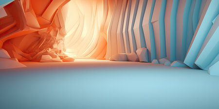 3D Business Background, 3D renderの素材