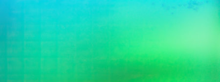 Lime green turquoise teal light blue abstract texture background. Color gradient, ombre. Colorful matte background. Grain, noise. Space for design. Toned canvas fabric. web banner. wide.の素材