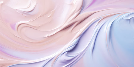 Pink pastel lipstick or lip gloss texture as cosmetic background, makeup and beauty cosmetics product for luxury brand, holiday flatlay backdrop or abstract wall art and paint strokes.の素材