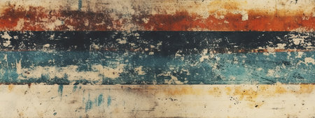 Vintage distressed old photo light leaks, film grain, dust and scratches texture overlay with vignette border. Dirty gritty grunge analog retro effect background with copy spaceの素材