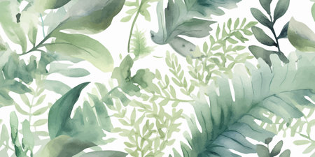 Abstract tropical funky pattern. Colorful botanical collage contemporary seamless pattern. Hand drawn unique print.のイラスト素材