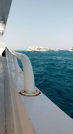 Boats on the Red Sea, Egyptのeditorial素材