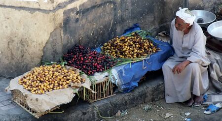 Egyptian street seller, Cairoのeditorial素材