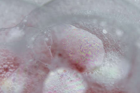 nice extreme close-up bubbles patternのeditorial素材