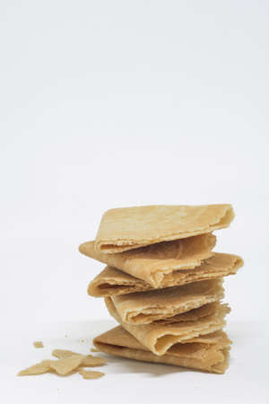 Chinese New Year Dessert Snacks - Kuih Kapit or the Malaysian Chinese Love Letter biscuit