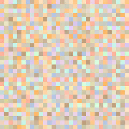 Abstract background of colorful squaresのイラスト素材