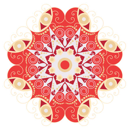 Colorful ethnic pattern. Vector element for designのイラスト素材