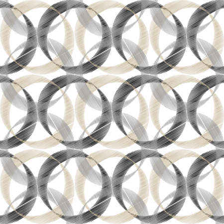 Vector seamless pattern. Abstract background in grunge style