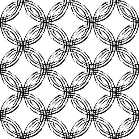 Vector seamless pattern. Abstract background in grunge styleのイラスト素材