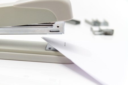 Photo of the Professional staplerの写真素材