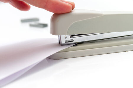Photo of the Professional staplerの写真素材