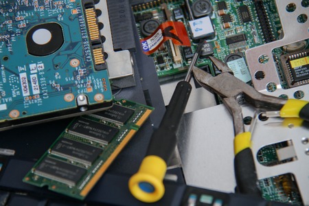 Photo of the Professional laptop repairのeditorial素材