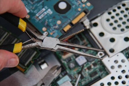 Photo of the Professional laptop repairの写真素材