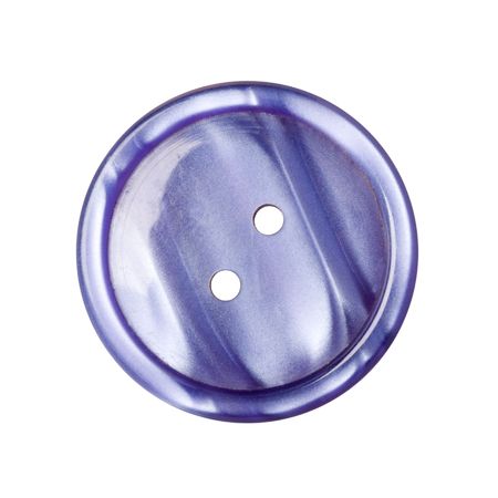 Sewing button on white background,  close up