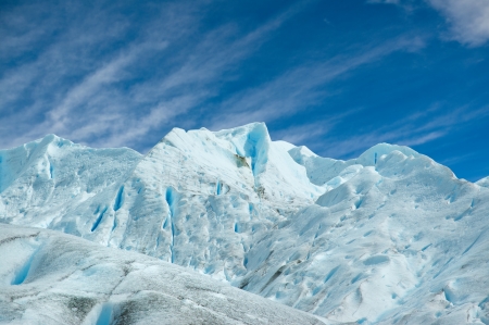 Perito Moreno glacier, patagonia, Argentina. Copy space. の写真素材