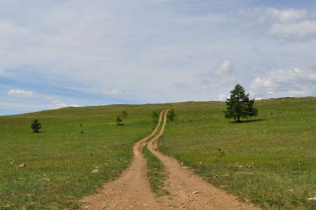 road, landscape,cloud;
