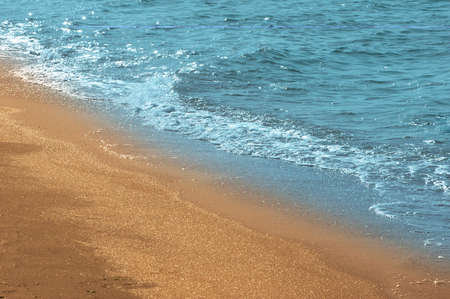 Water and sand at the beach