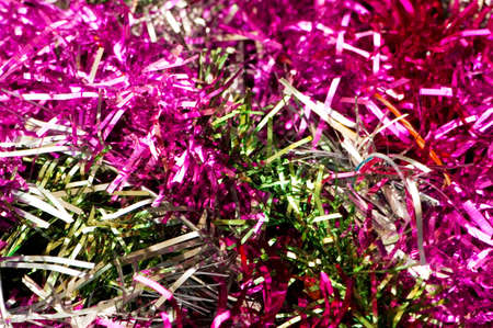 Colourful background with garlandsの写真素材