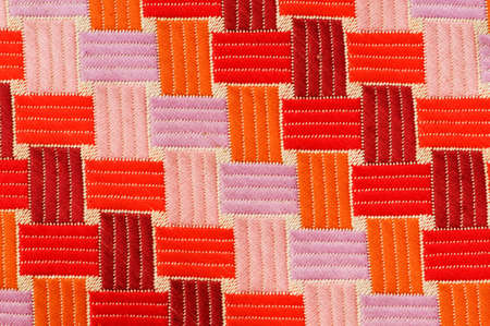 Textile pattern - can be used as a backgroundの写真素材